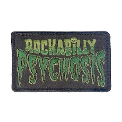 Rockabilly Psychosis Patch Green :