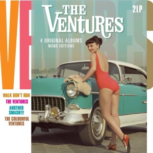 THE VENTURES: 4 ORIGINAL ALBUMS (MONO EDITION