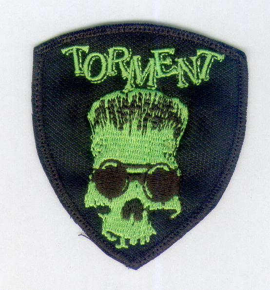 Torment Green Skull Patch :