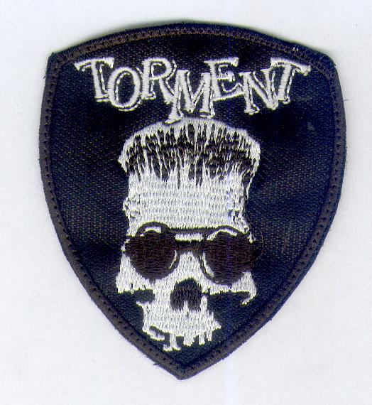 Torment White Skull Patch :